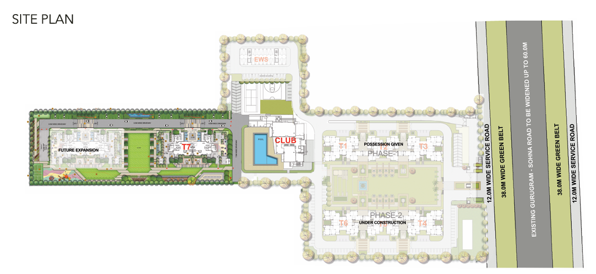 Ashiana Mulburry,Master Plan | DhanBhumi